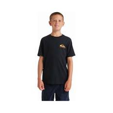 Quiksilver Youth Omni Wave Short Sleeve Tee Black 8, Black, bcf_hi-res
