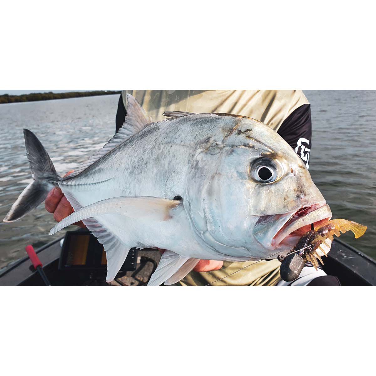 Rapala CrushCity Imposter Soft Plastic Lure 3in Pearl White, Pearl White, bcf_hi-res