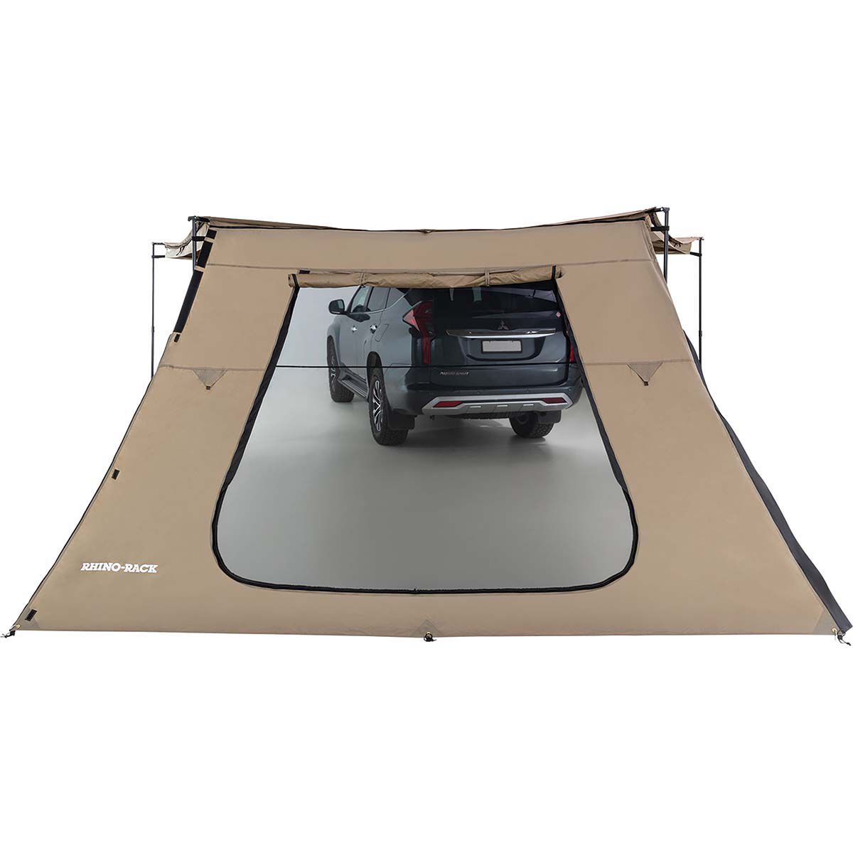 Rhino Rack Batwing Tapered Zip Extension with Door, , bcf_hi-res