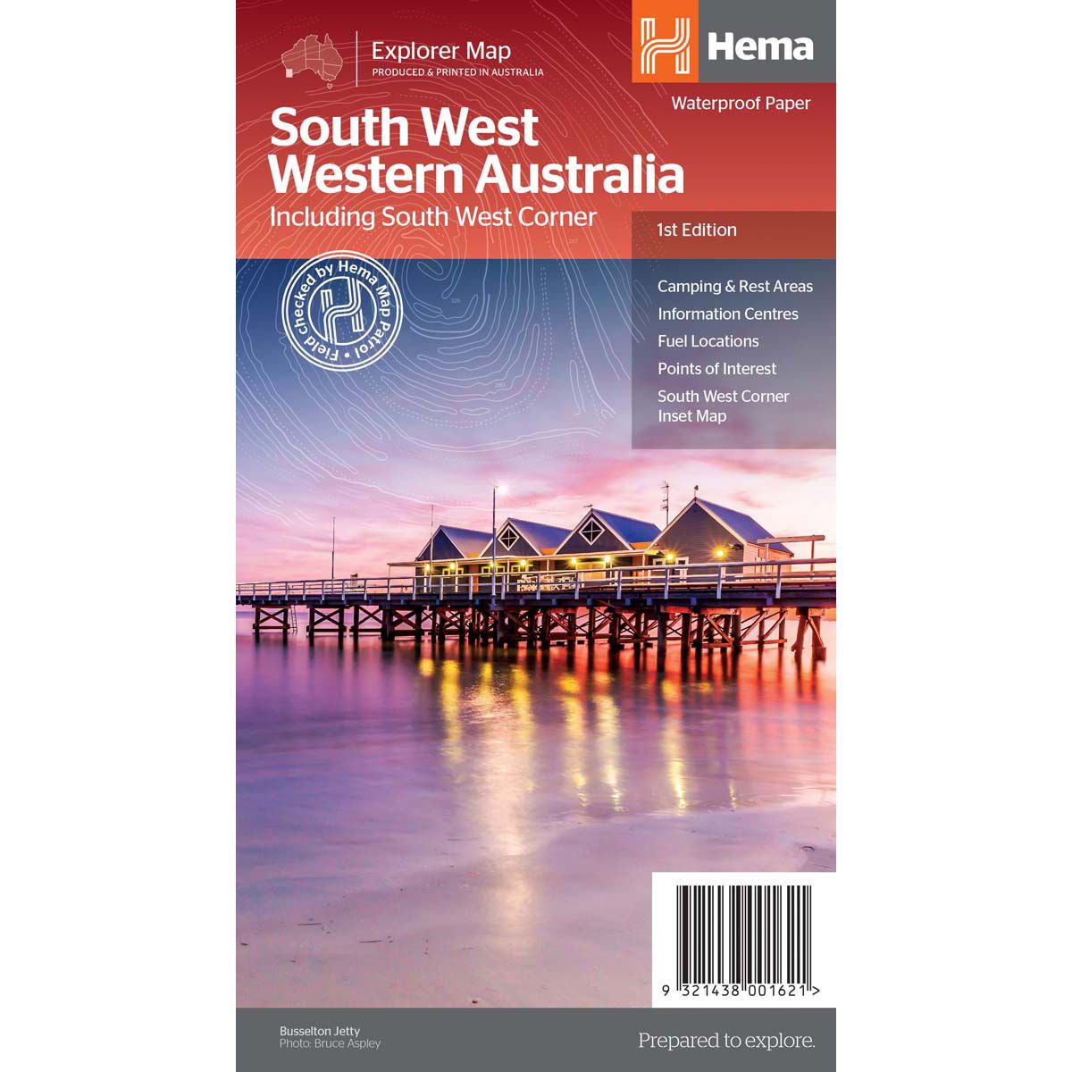 Hema South West Western Australia Map (1st Edition), , bcf_hi-res