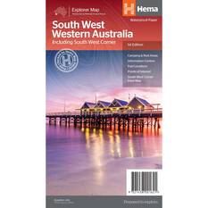 Hema South West Western Australia Map (1st Edition), , bcf_hi-res