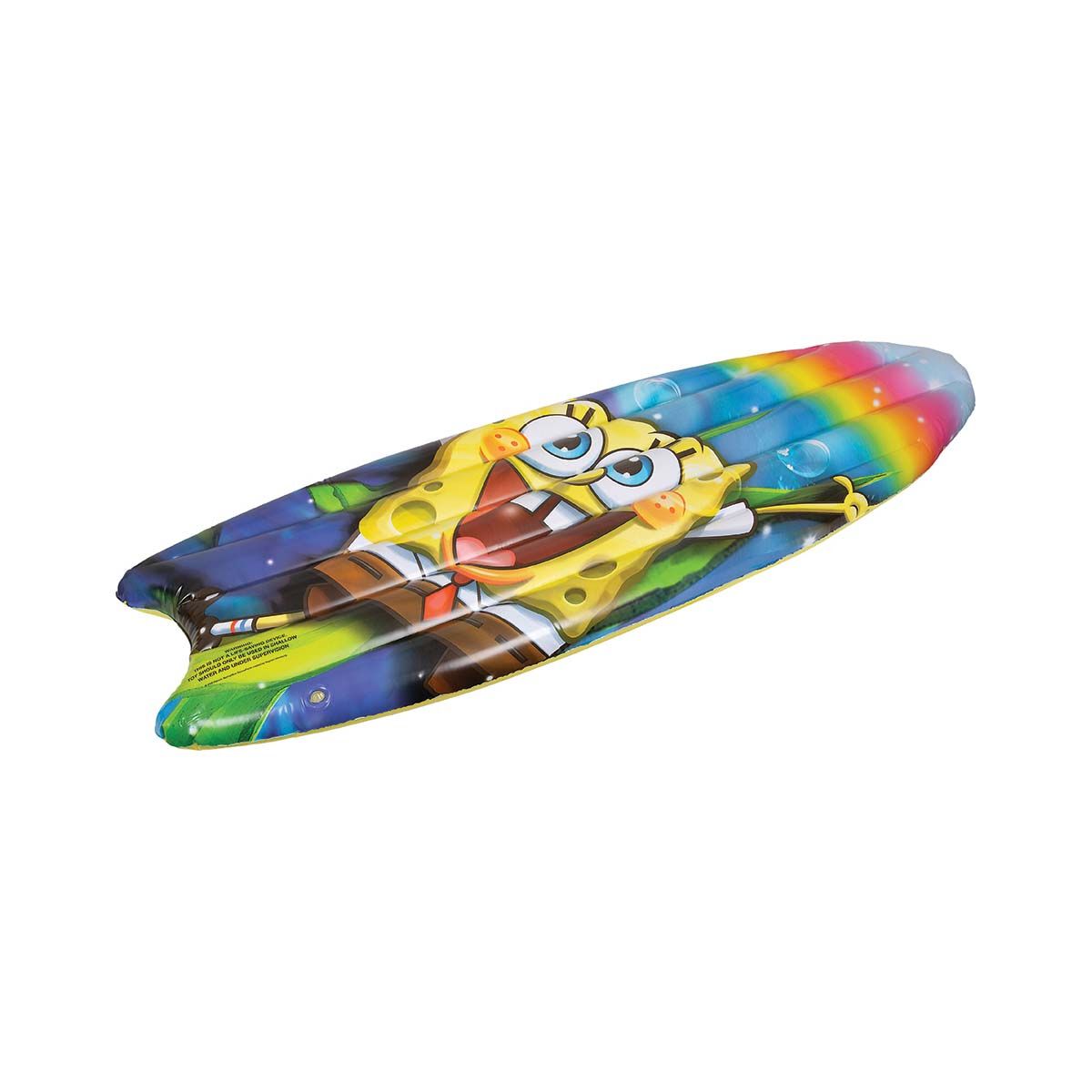 SpongeBob Surfboard Pool Inflatable, , bcf_hi-res