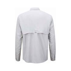 Daiwa Men’s Long Sleeve Fishing Shirt Grey S, Grey, bcf_hi-res