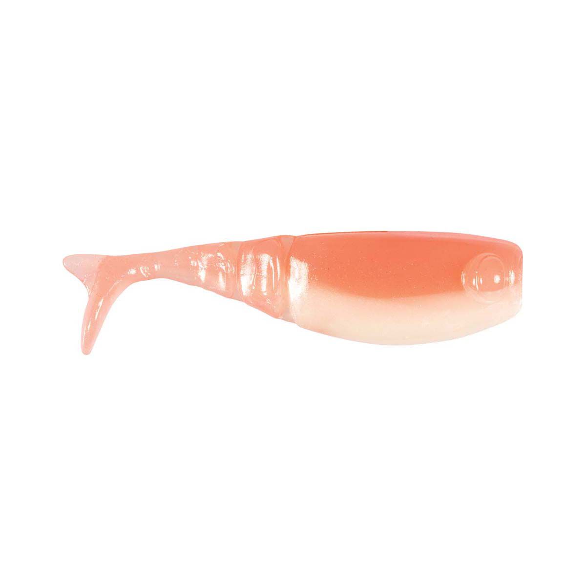 ZMan Shad FryZ Soft Plastic Lure 1.75in 8 Pack Coconut Ice Glow, Coconut Ice Glow, bcf_hi-res