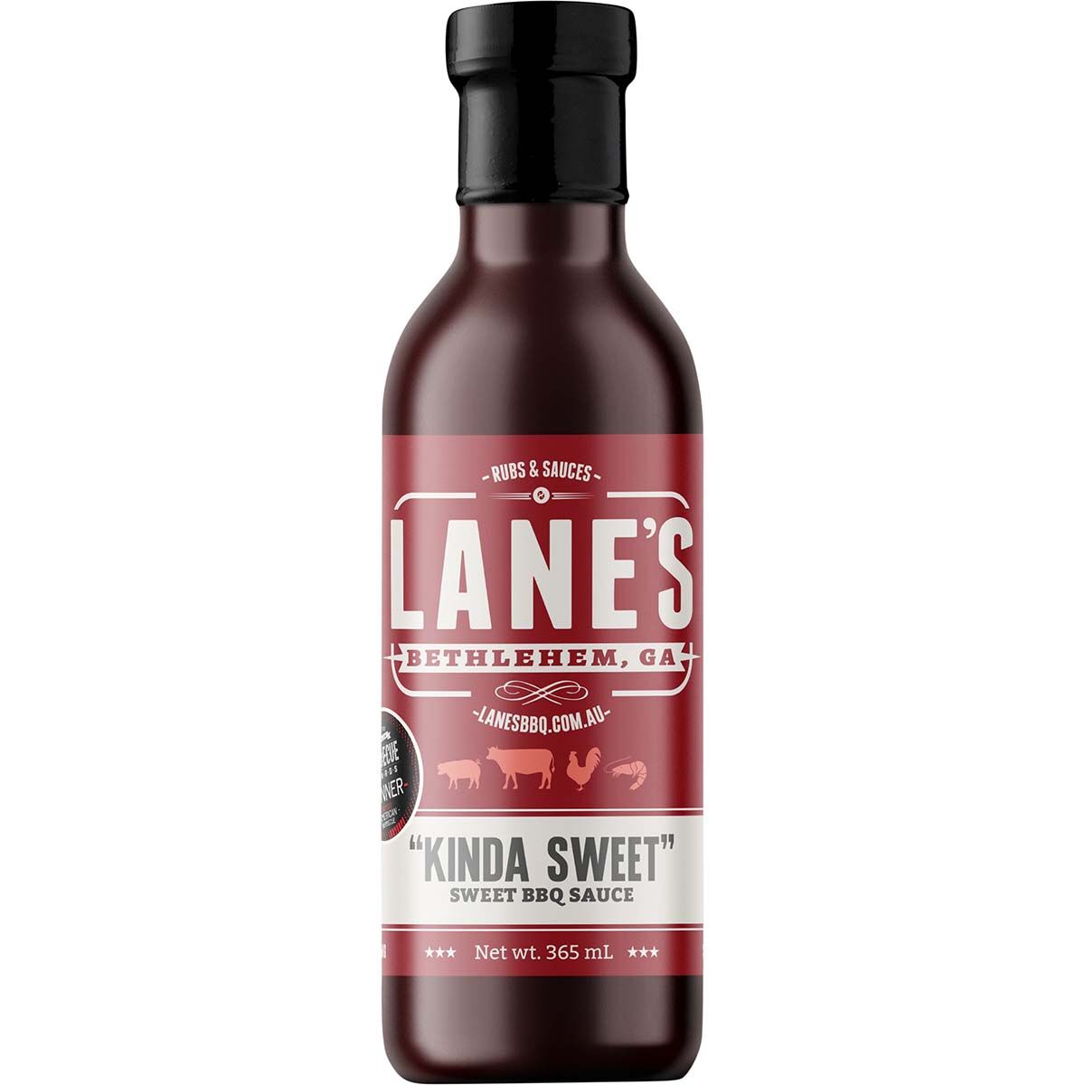 Lanes BBQ Kinda Sweet BBQ Sauce, , bcf_hi-res