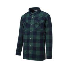 OUTRAK Men's Fleece Lined Shacket, Green, bcf_hi-res