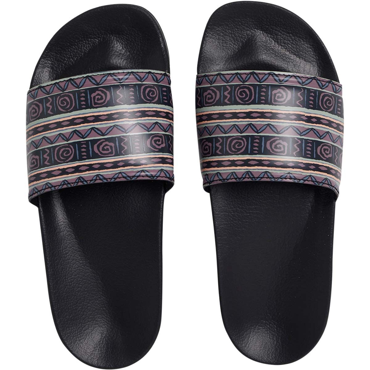 Quiksilver Women&rsquo;s Session Slide Thongs Grape 6, Grape, bcf_hi-res