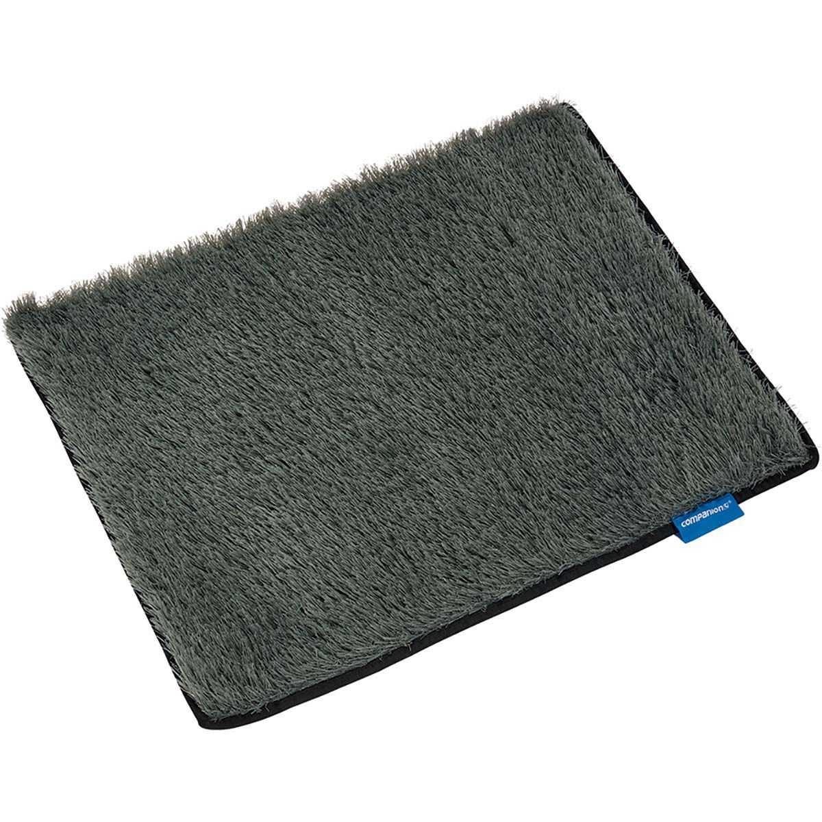 Companion Dust Off Mat Grey 65x50cm, , bcf_hi-res