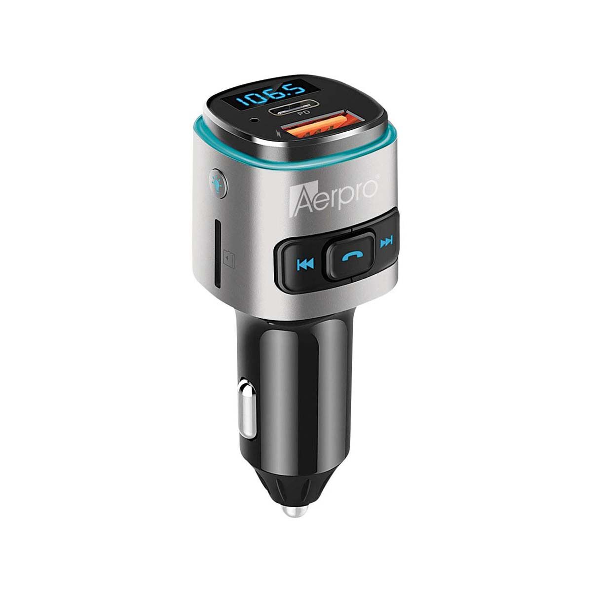 Aerpro Bluetooth FM Transmitter and USB Charger, , bcf_hi-res