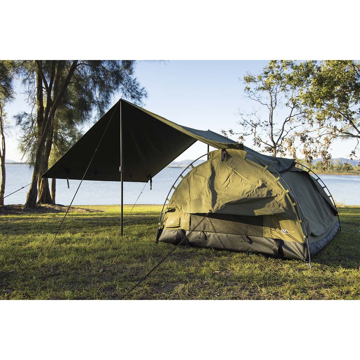 OZtrail Universal Swag Awning, , bcf_hi-res