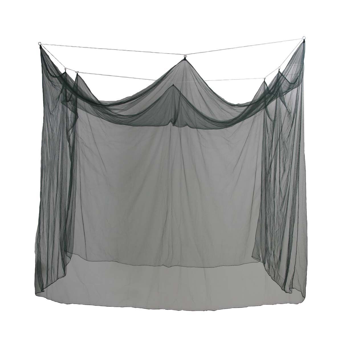 white mosquito netting