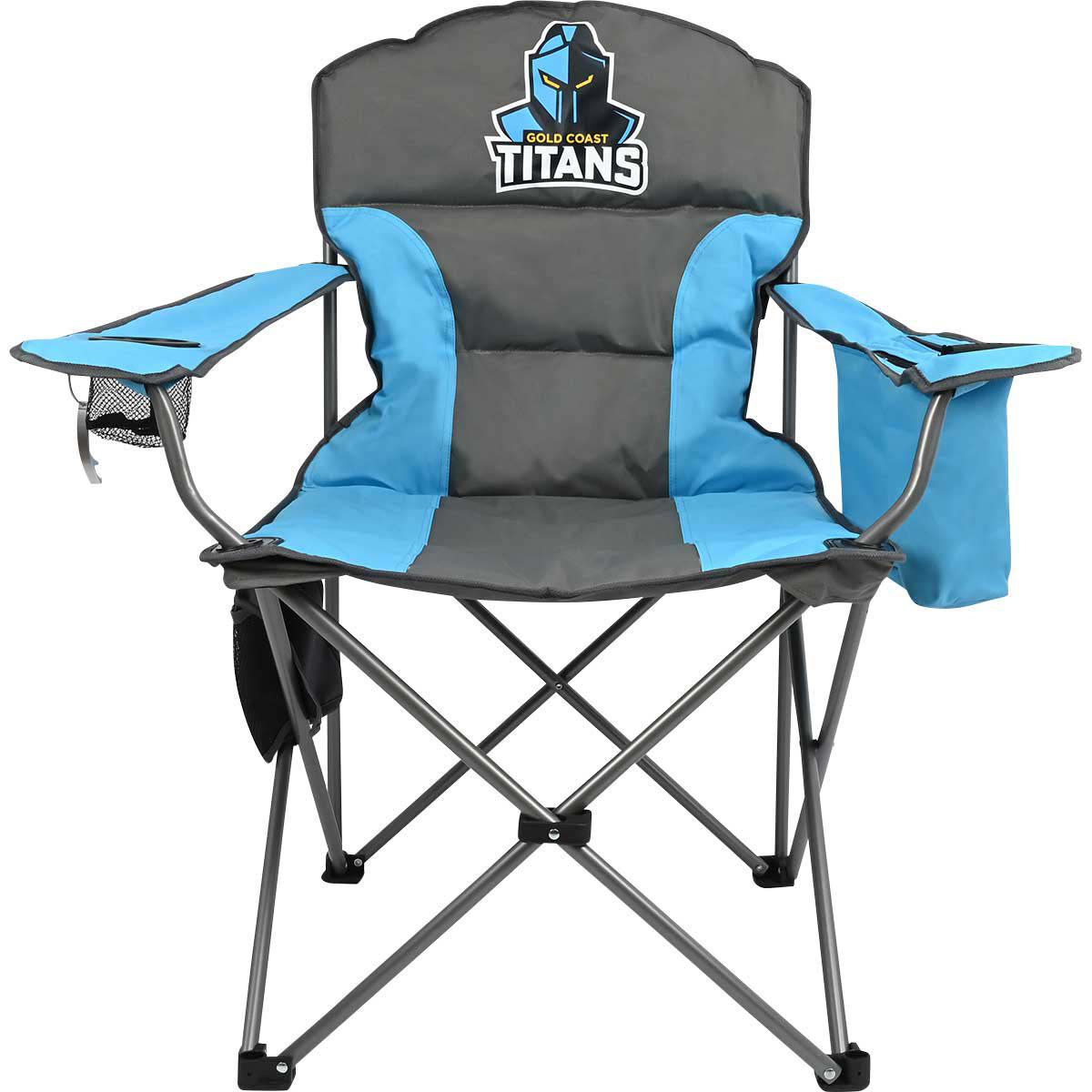 NRL Gold Coast Titans Camp Chair 130kg BCF