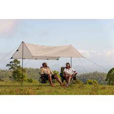 Wanderer Premium Cooler Arm Chair 120kg, , bcf_hi-res