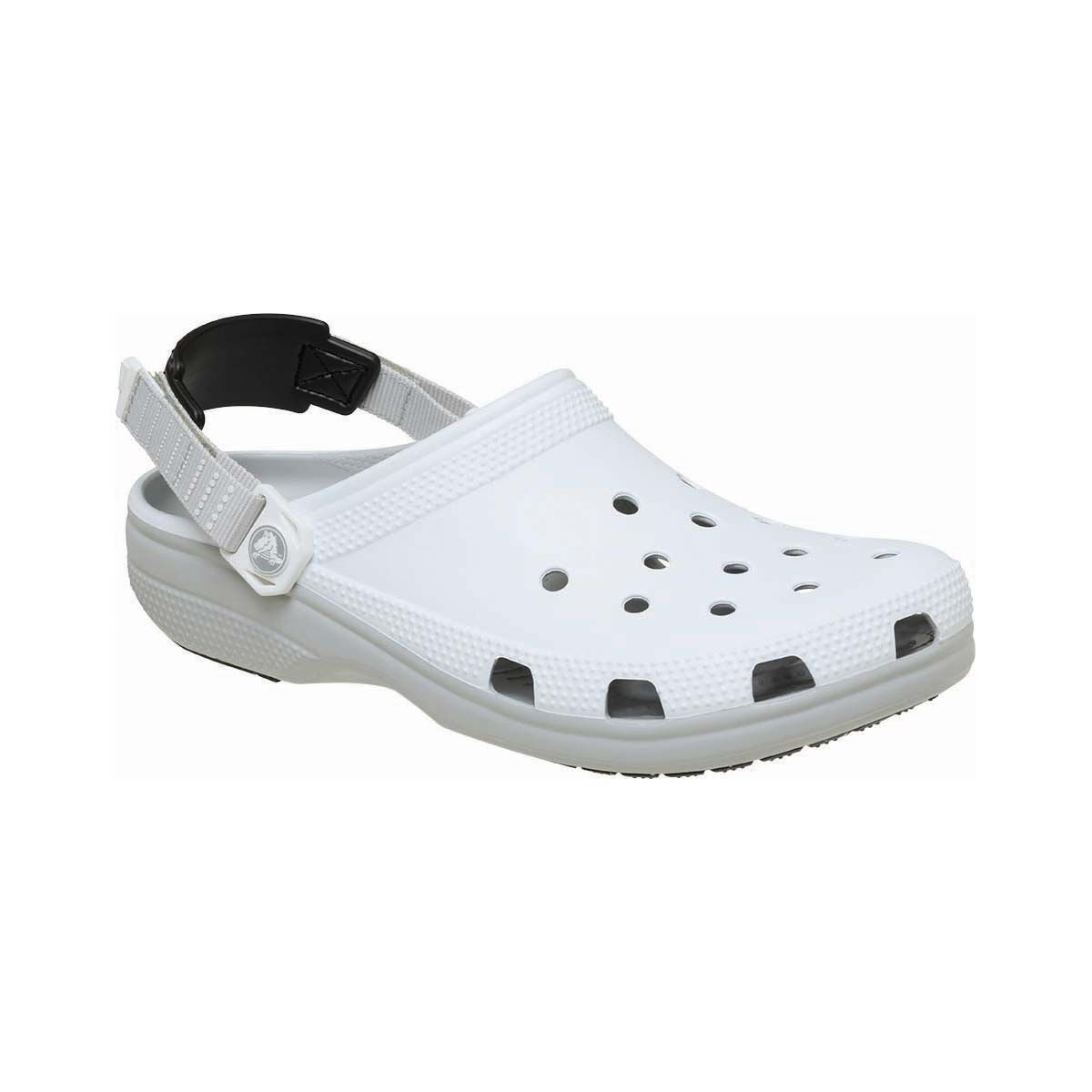 Crocs Unisex Classic Turbo Clogs, White, bcf_hi-res