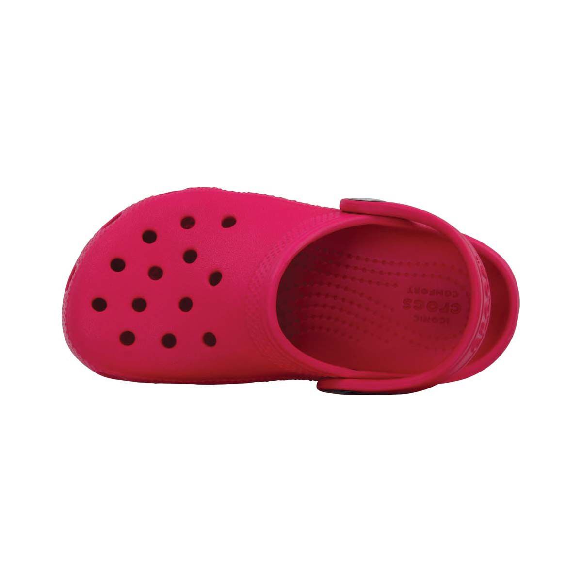 Crocs Kids' Classic Clog Candy Pink US