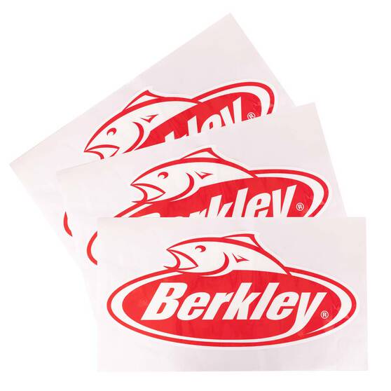  5 Berkley Fishing Line, Lures, Rods, Baits Decal Sticker :  Sports & Outdoors