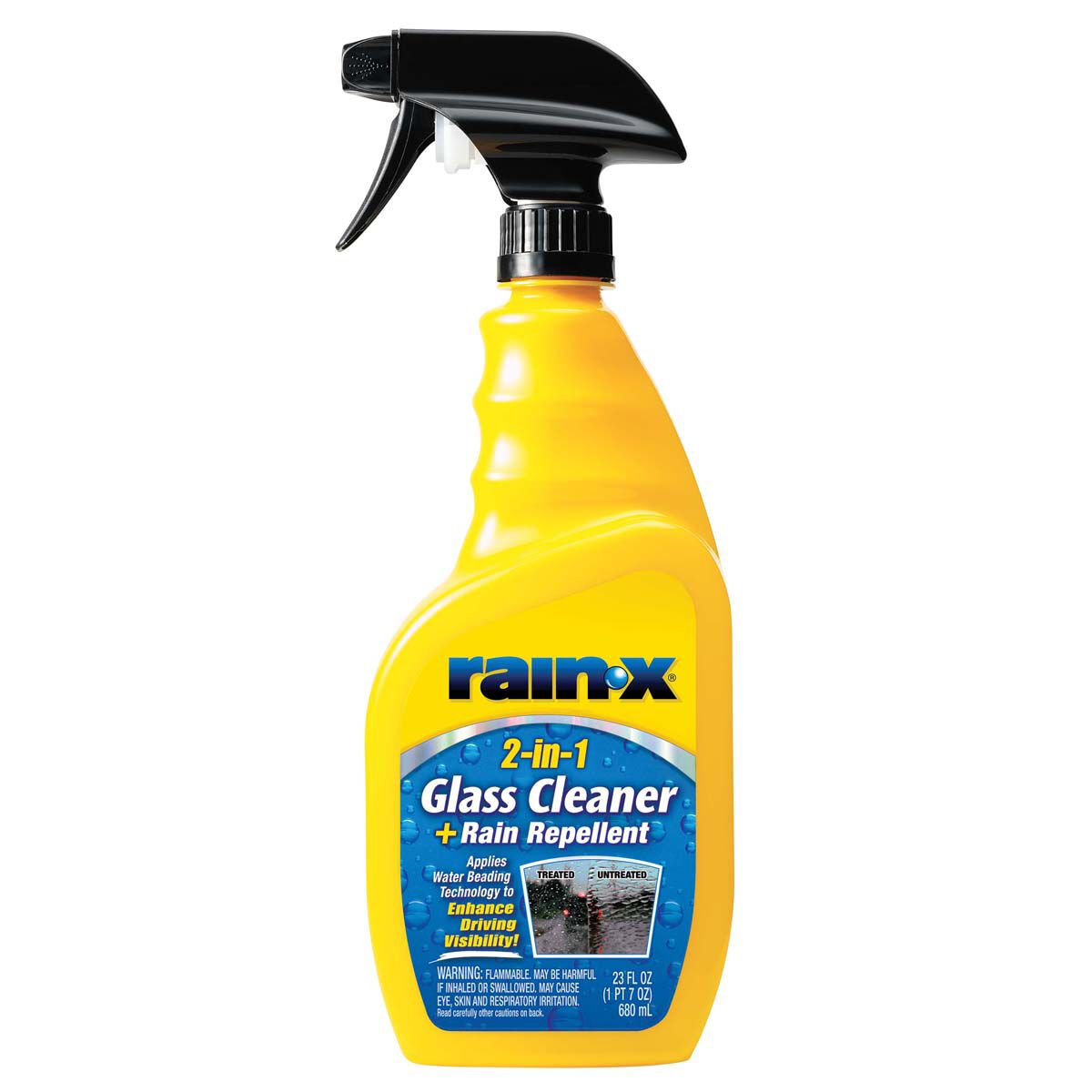 Rain-X 2-in-1 Glass Cleaner 680ml, , bcf_hi-res