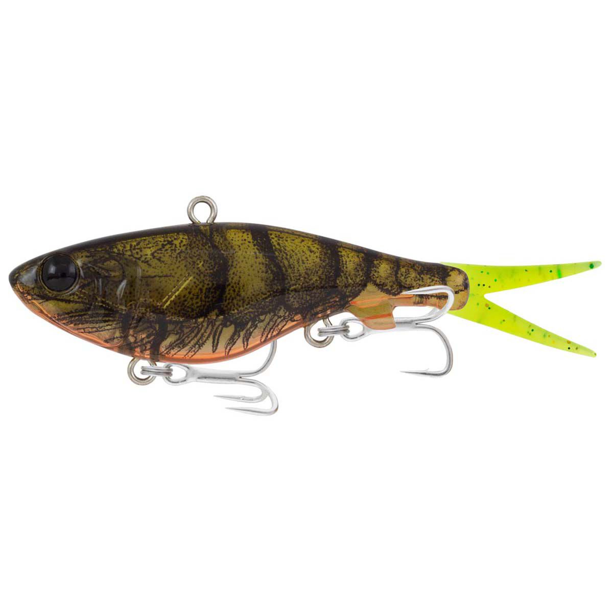 Samaki Hardlicious Vibe Lure 95mm Crystal Prawn, Crystal Prawn, bcf_hi-res