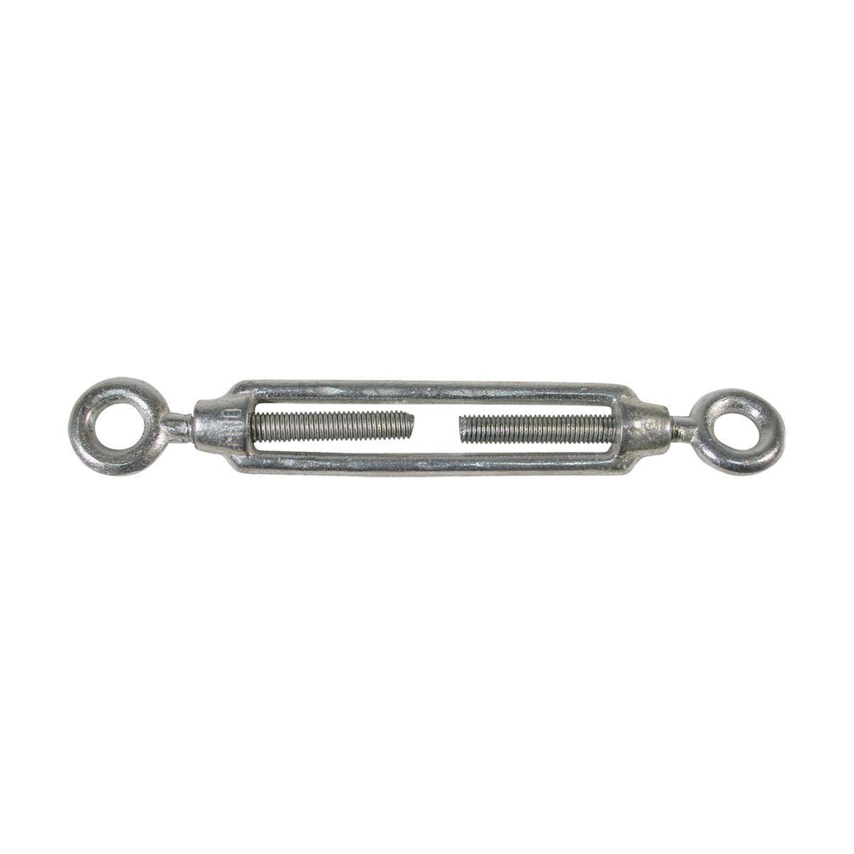 BLA 8mm Eye & Eye Open Galvanised Turnbuckle, , bcf_hi-res