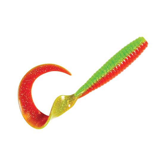 Zman Grubz Soft Plastic Lure 9in Nuked Chicken Glow, Nuked Chicken Glow, bcf_hi-res