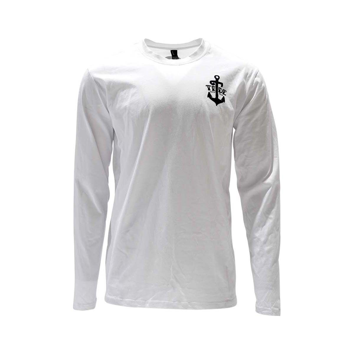 Tide Apparel Men’s Anchor Long Sleeve Tee M BCF