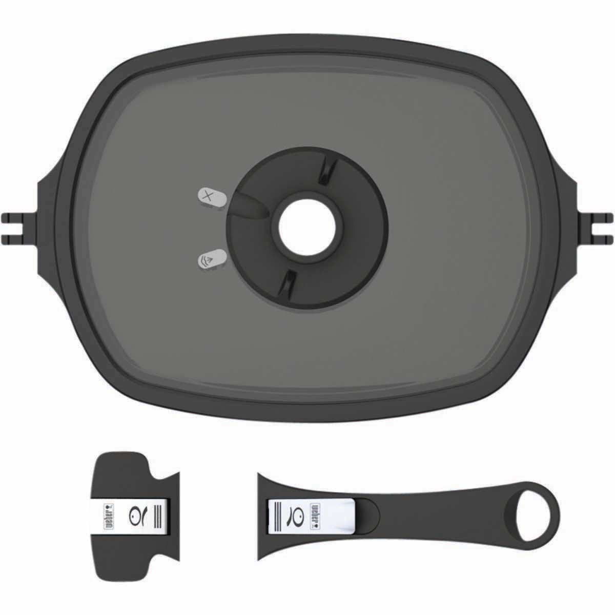 Weber Legacy Q Ware Large Casserole Dish, , bcf_hi-res