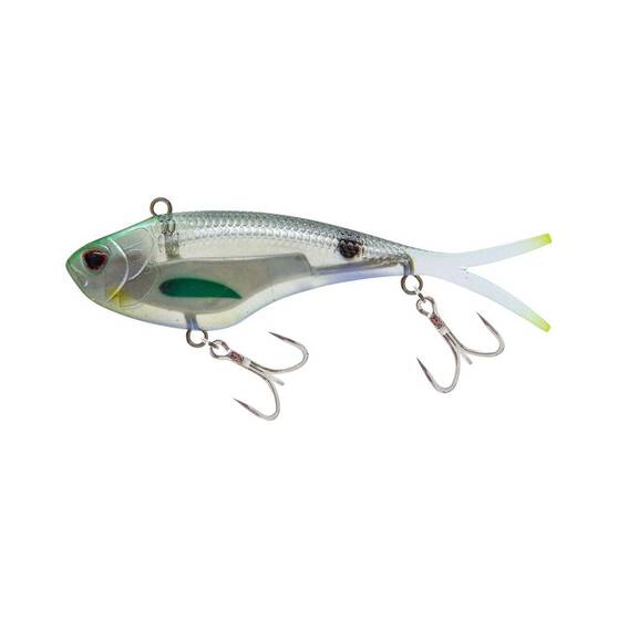 Nomad Vertrex Swim Soft Vibe Lure 75mm Holo Ghost Shad, Holo Ghost Shad, bcf_hi-res