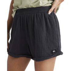 Quiksilver On Vacation Shorts for Women, Black, bcf_hi-res