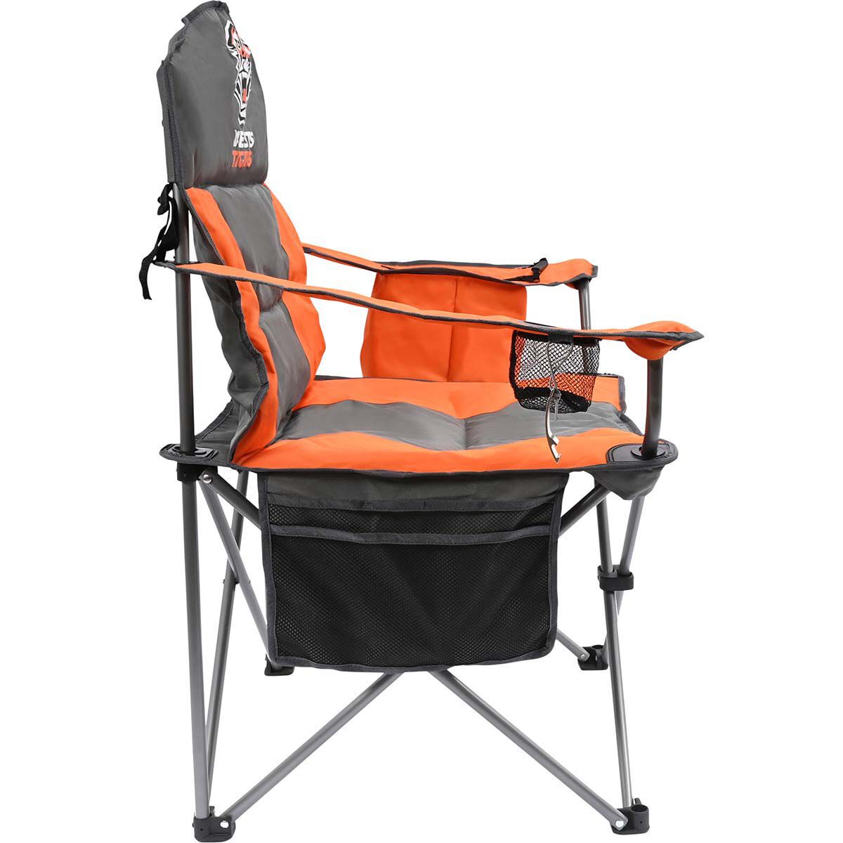 NRL Wests Tigers Camp Chair 130kg, , bcf_hi-res