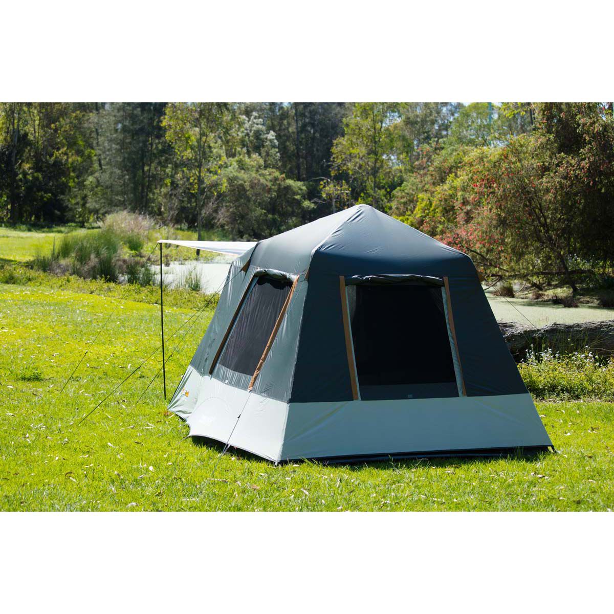 OZtrail BlockOut Fast Frame 4 Person Cabin Tent BCF