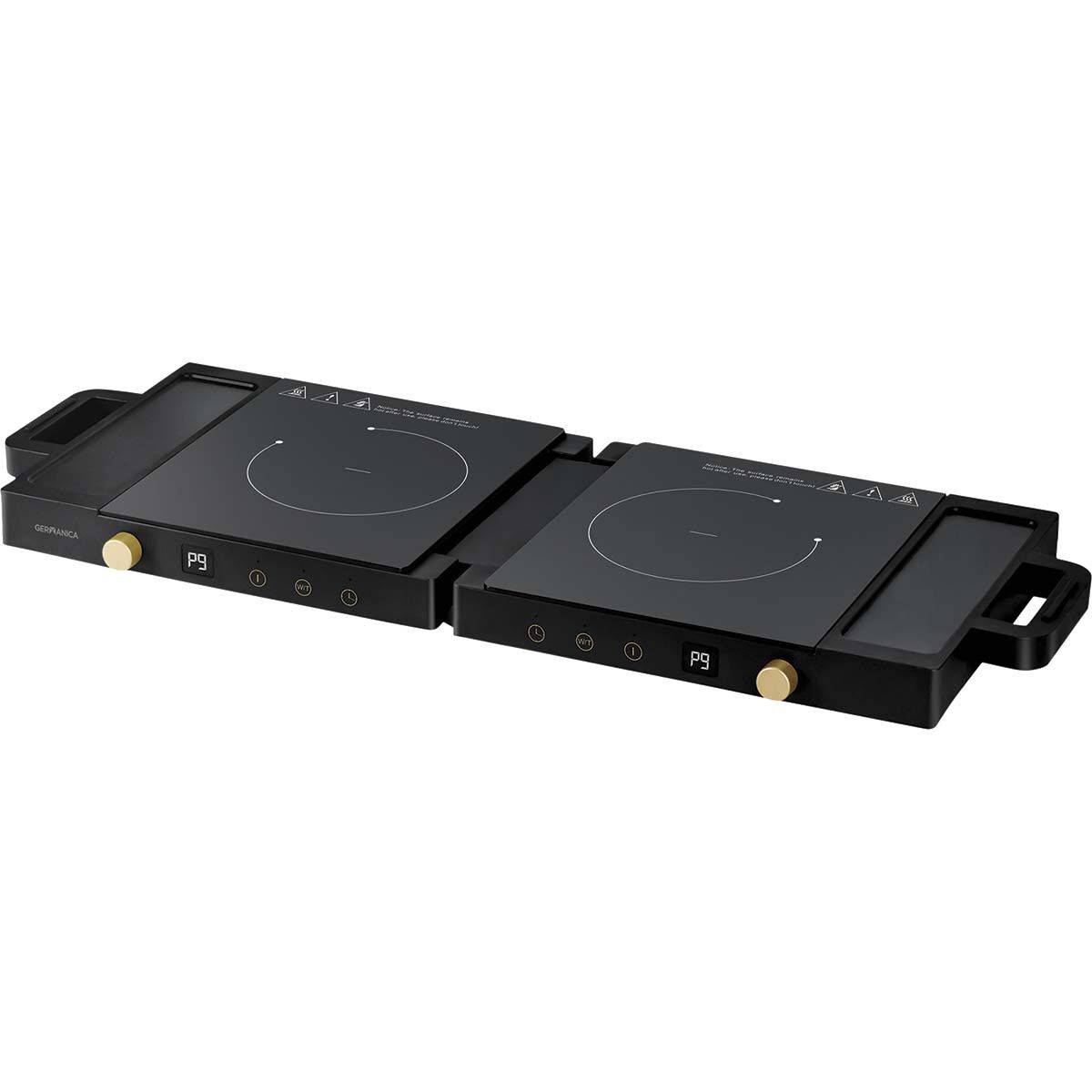 Germanica Foldable Double Induction Cooktop, , bcf_hi-res