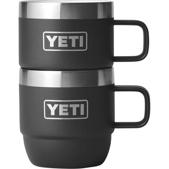 YETI® Rambler® Cup Espresso 6 oz (177ml) 2 Pack Black, Black, bcf_hi-res