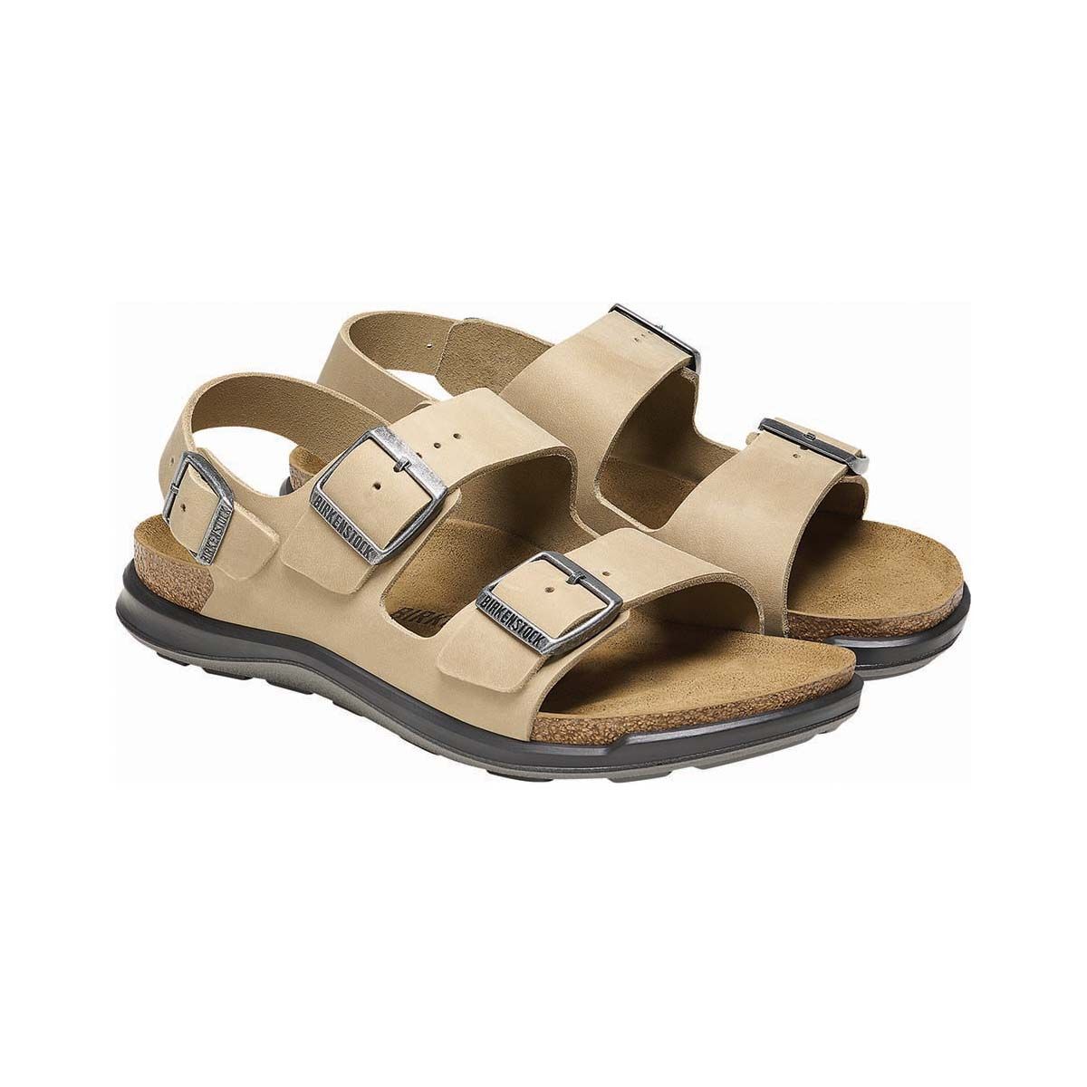 Birkenstock Women's Milano Cross Town Sandals, Tobacco Brown Oil, bcf_hi-res