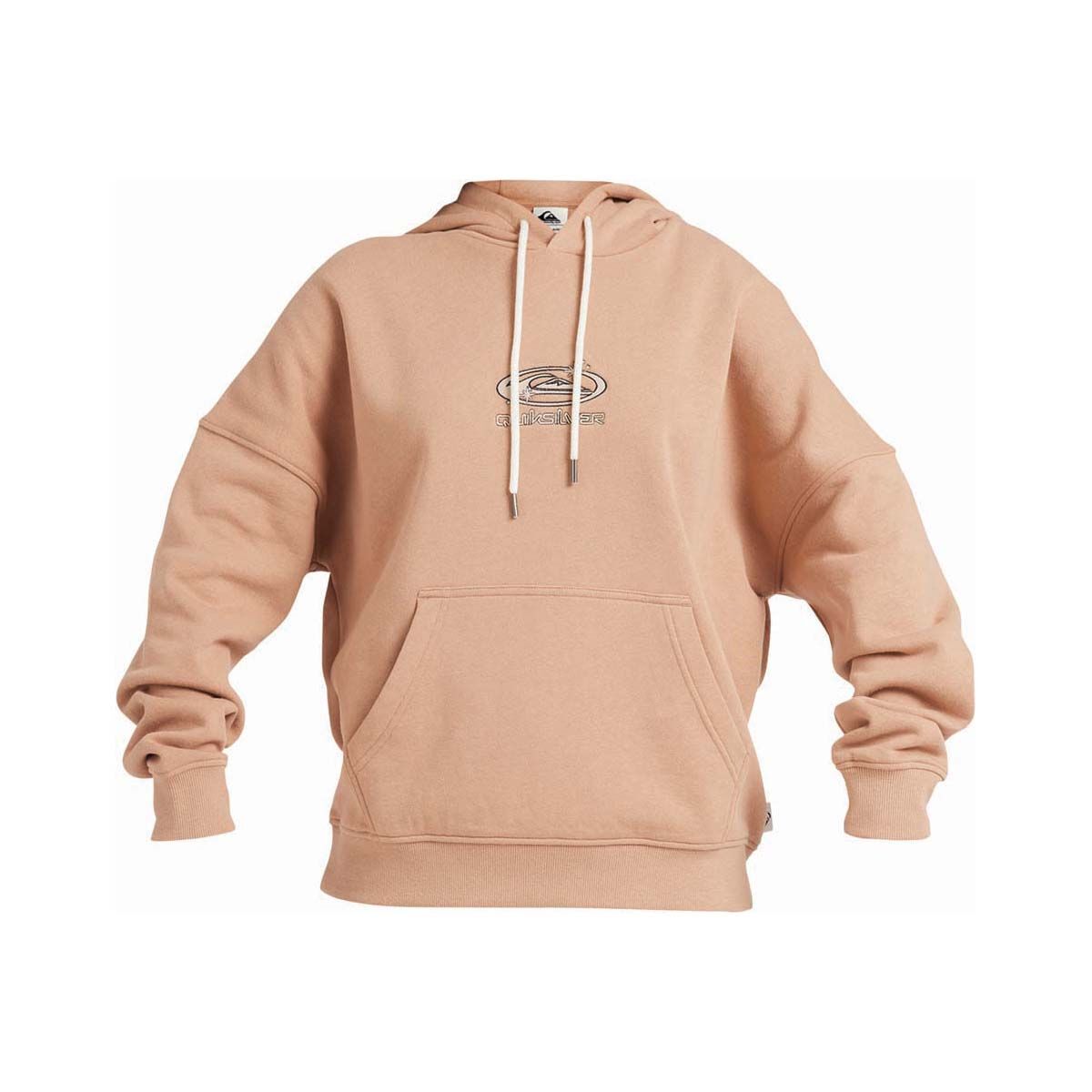 Quiksilver Align Fleece Hoodie for Women, Praline, bcf_hi-res