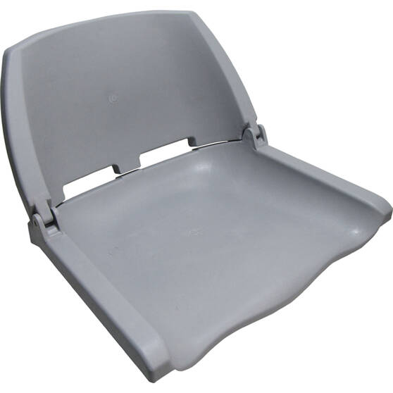 Bowline Unpadded Folding Tinnie Seat, , bcf_hi-res