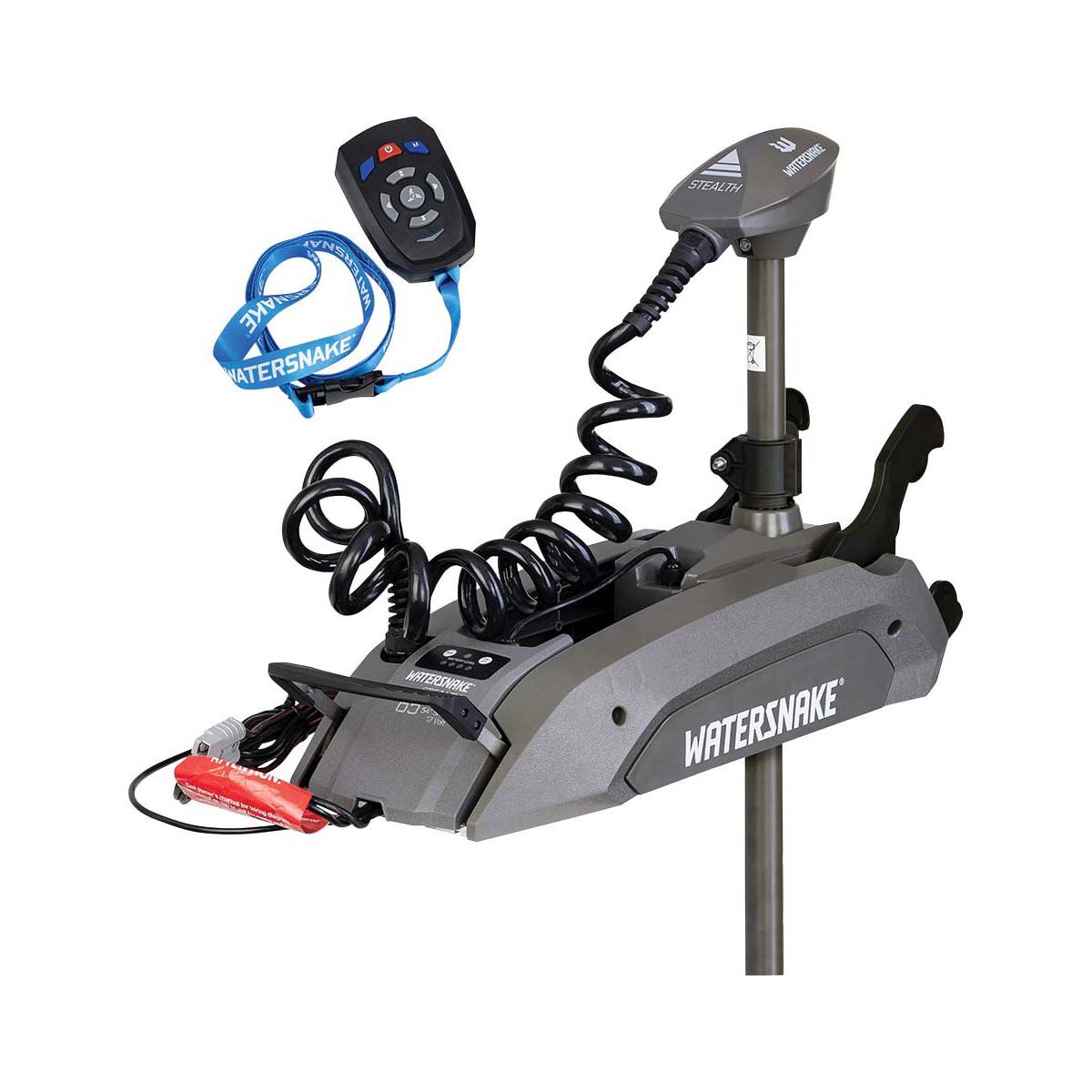 Watersnake Stealth Bow Mount Electric Motor 65lb 54in, , bcf_hi-res