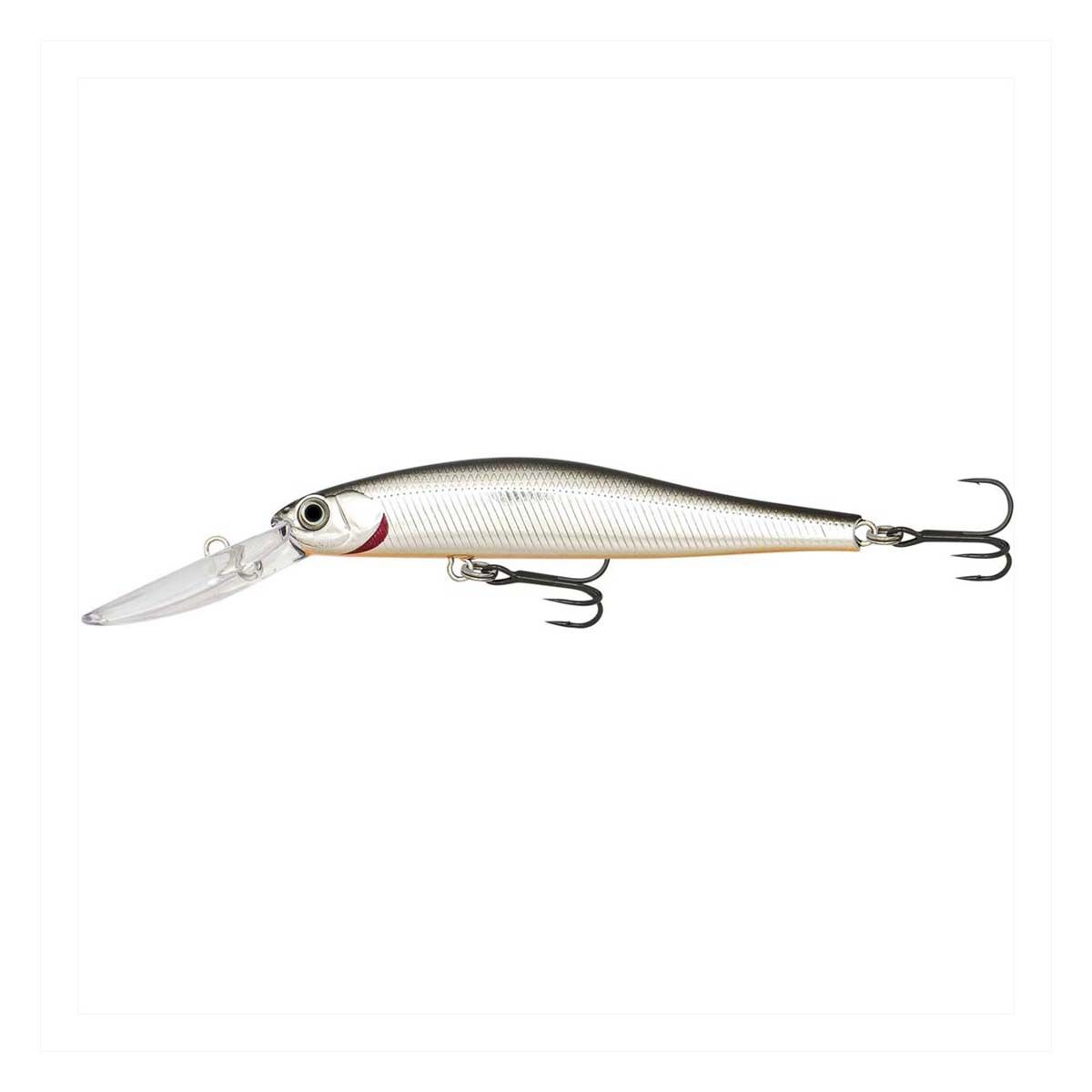 Fishcraft B-Jerky Deep Hard Body Lure 90mm Silver Shad, Silver Shad, bcf_hi-res