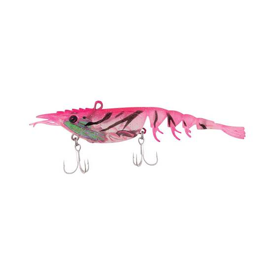 Berkley Shimma Shrimp Soft Vibe Lure 120mm Pink Shrimp, Pink Shrimp, bcf_hi-res