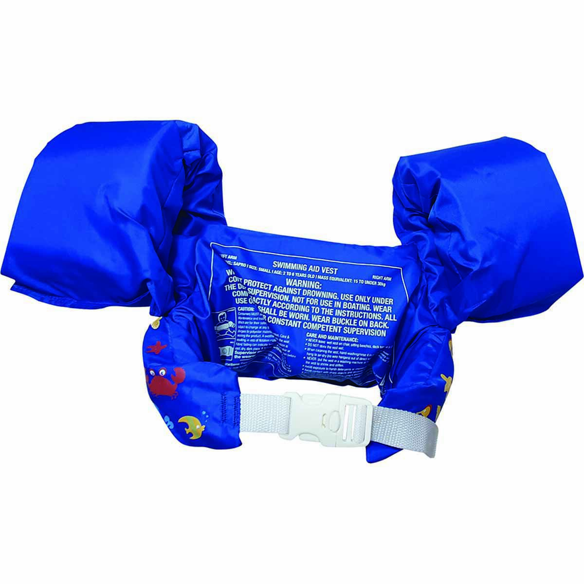 Marlin Puddle Jumper Swim Vest Blue BCF