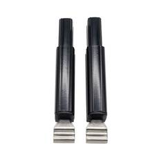 Aussie Traveller Anti-Flap Kit End Extensions 100mm Black, Black, bcf_hi-res