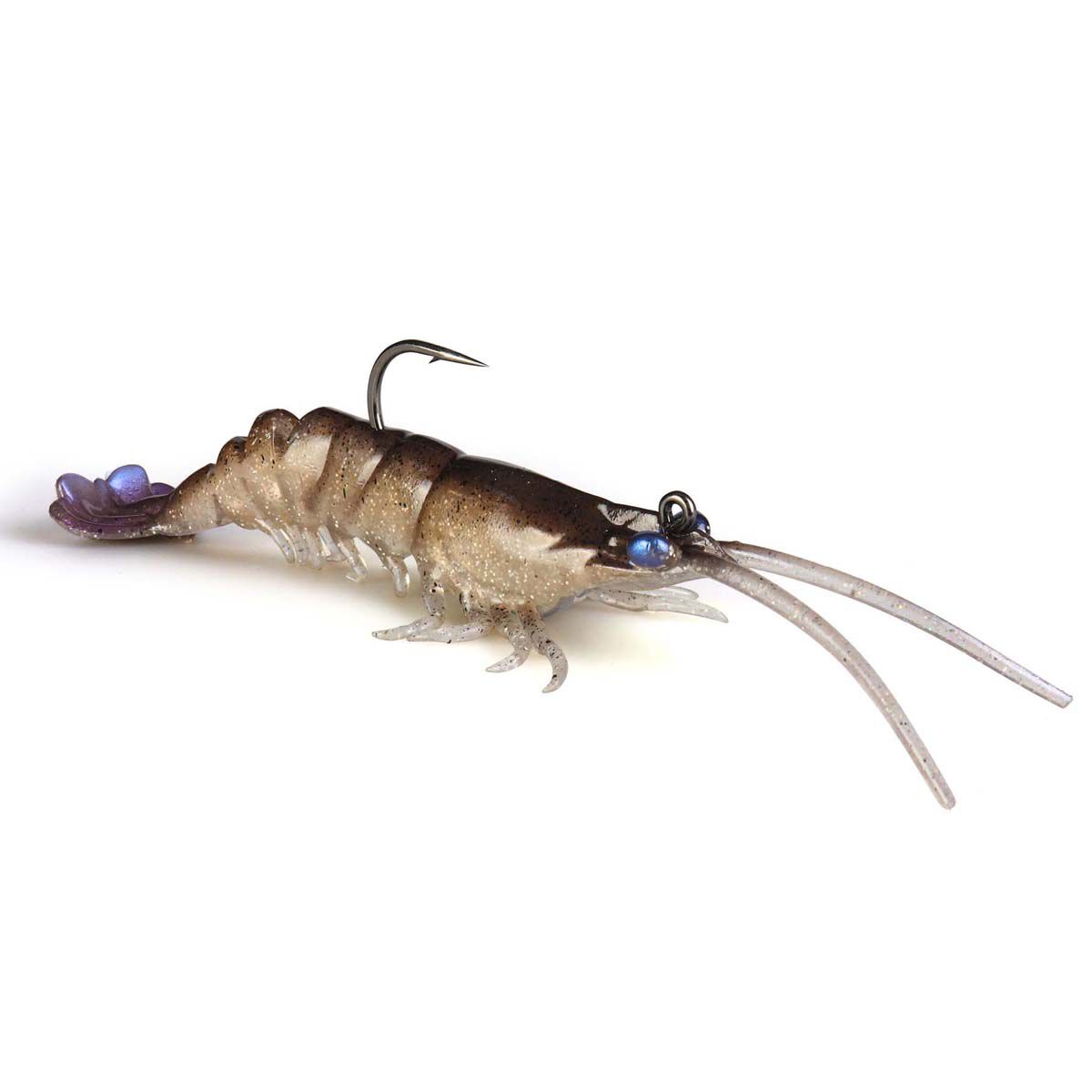 ZMan PrawnZ Elite Soft Plastic Lure 5in Natural Prawn, Natural Prawn, bcf_hi-res