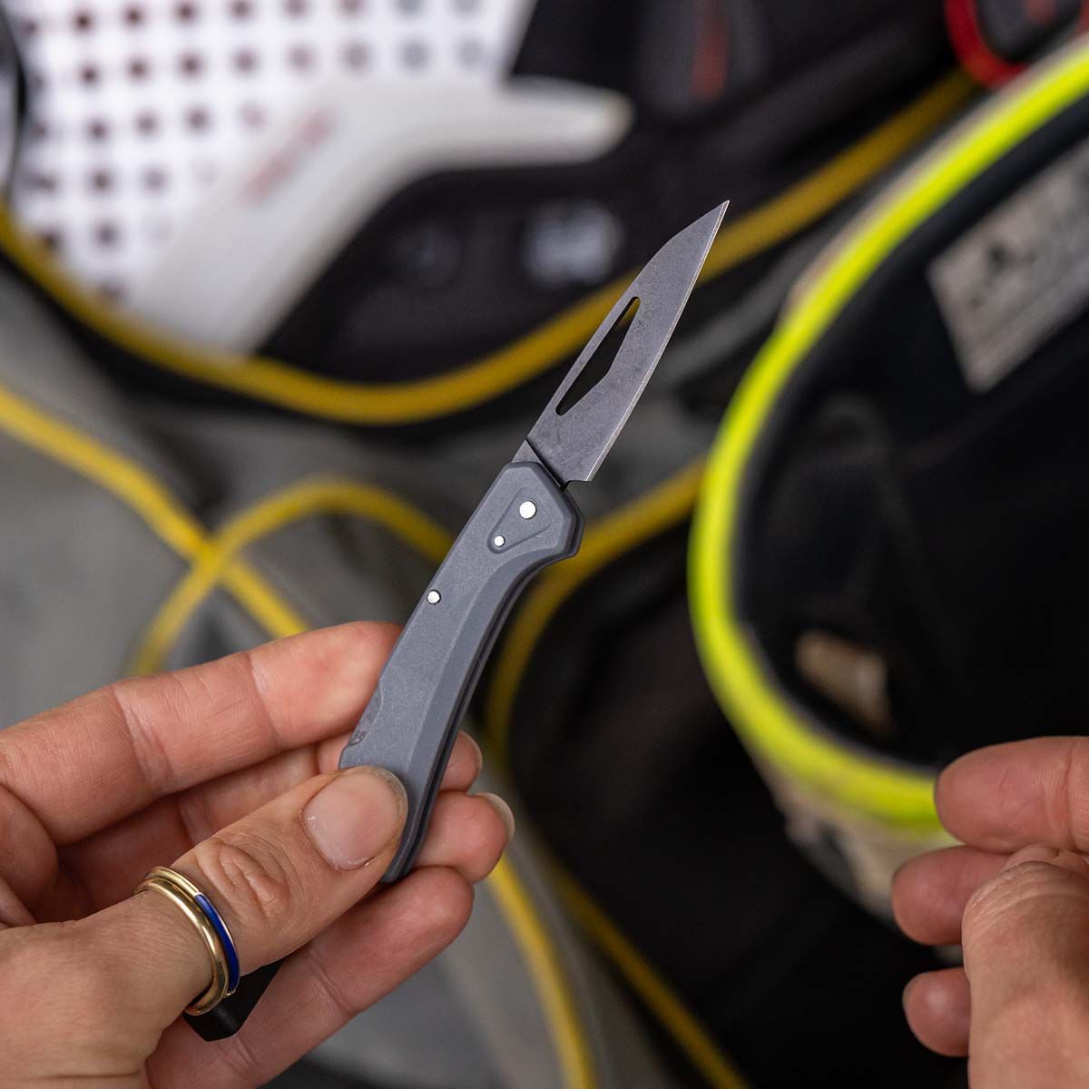 Gerber LST Mini Folding Knife Grey, Grey, bcf_hi-res