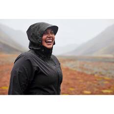 Macpac Women's Dispatch Rain Jacket, Black, bcf_hi-res