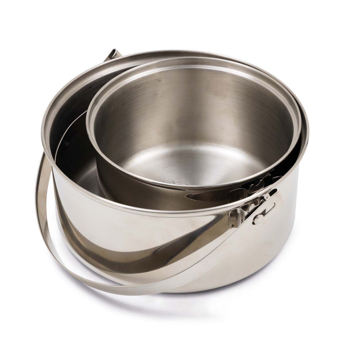 Campfire 4 Piece Stainless Steel Pots BCF