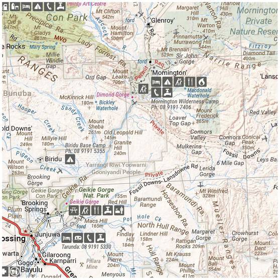 Hema Great Desert Tracks Simpson Western Sheet (8th edition), , bcf_hi-res