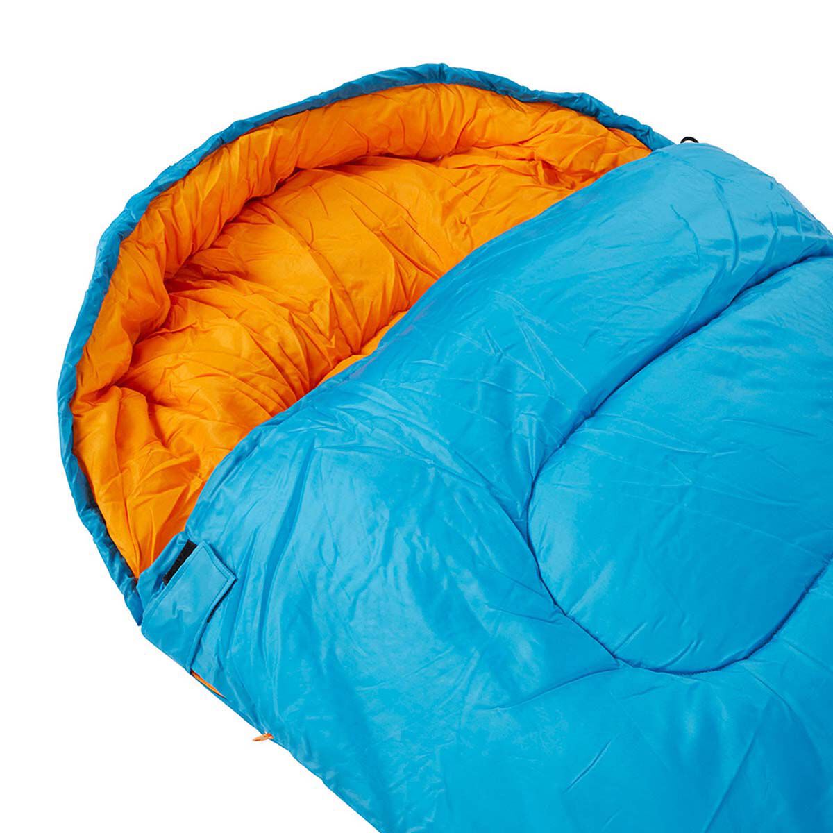 Wanderer MiniFlame 0C Hooded Sleeping Bag Blue Orange BCF