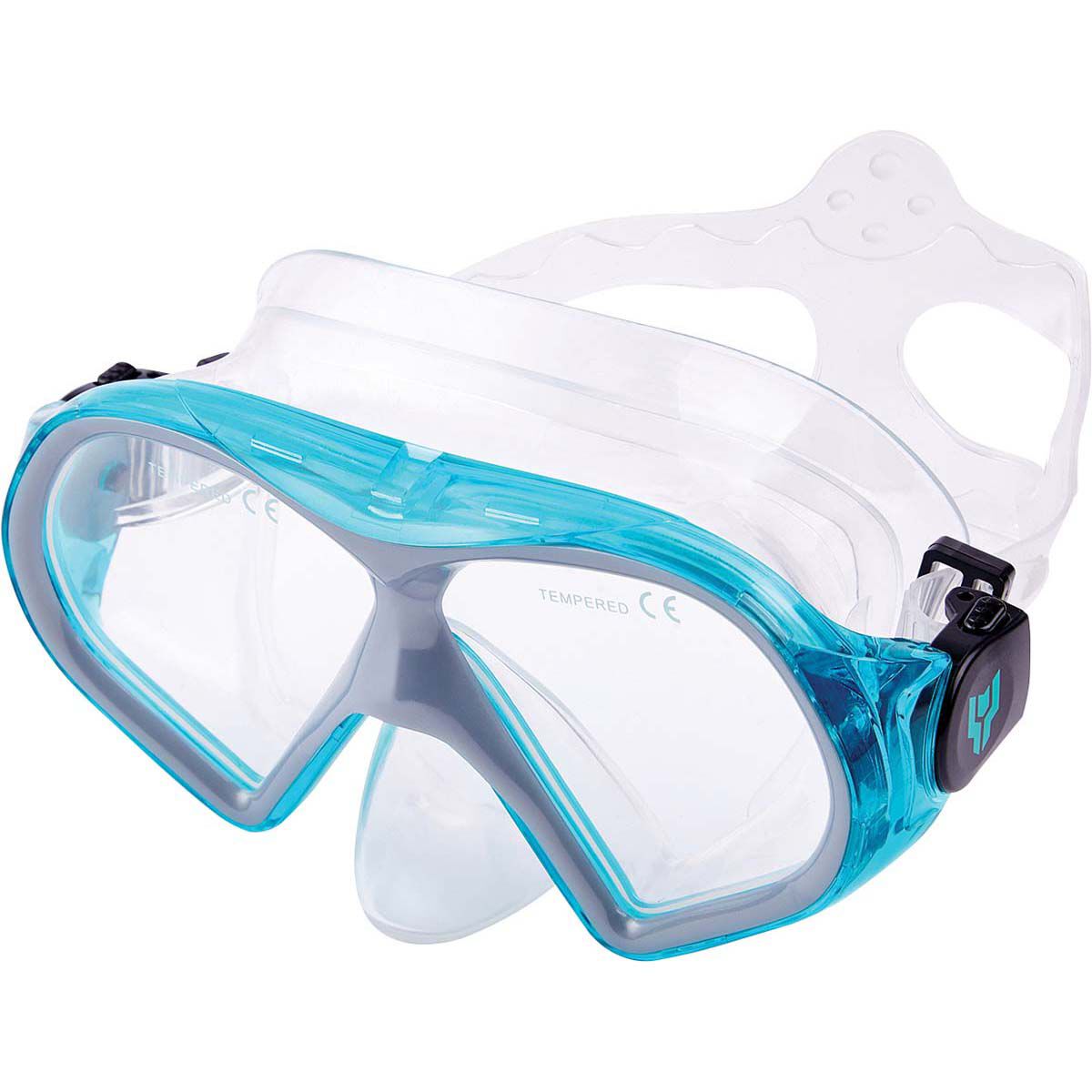 Tahwalhi Adult Mask and Snorkel Combo Aqua, Aqua, bcf_hi-res