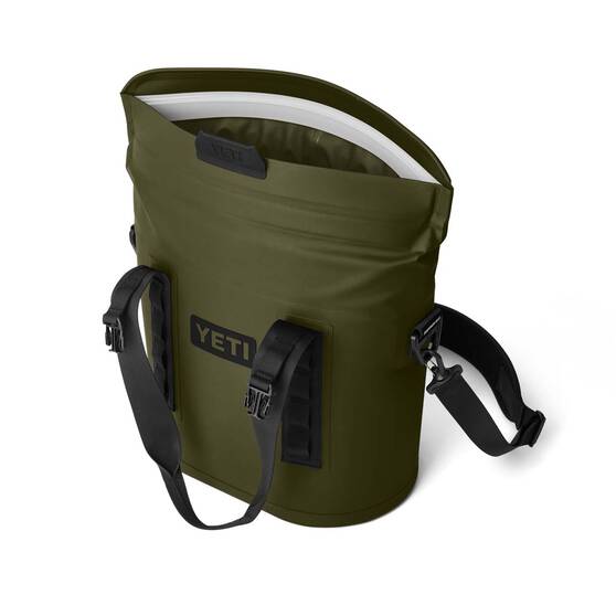 YETI® Hopper® M15 Soft Cooler, Olive, bcf_hi-res