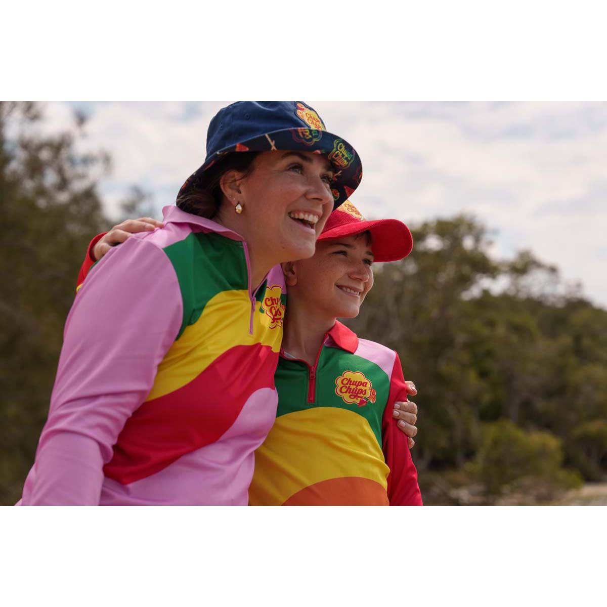 Chupa Chups Youth Fishing Shirt, Red, bcf_hi-res