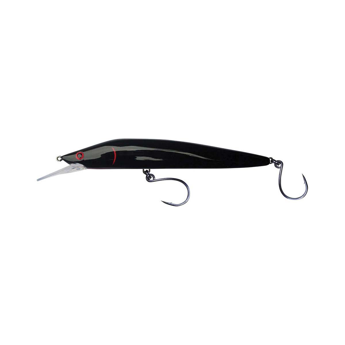 Bluewater Saury Lure 23cm Black, Black, bcf_hi-res